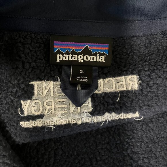Patagonia Better Sweater Full-Zip Fleece Jacket Men’s XL Navy Blue - Picture 7 of 12